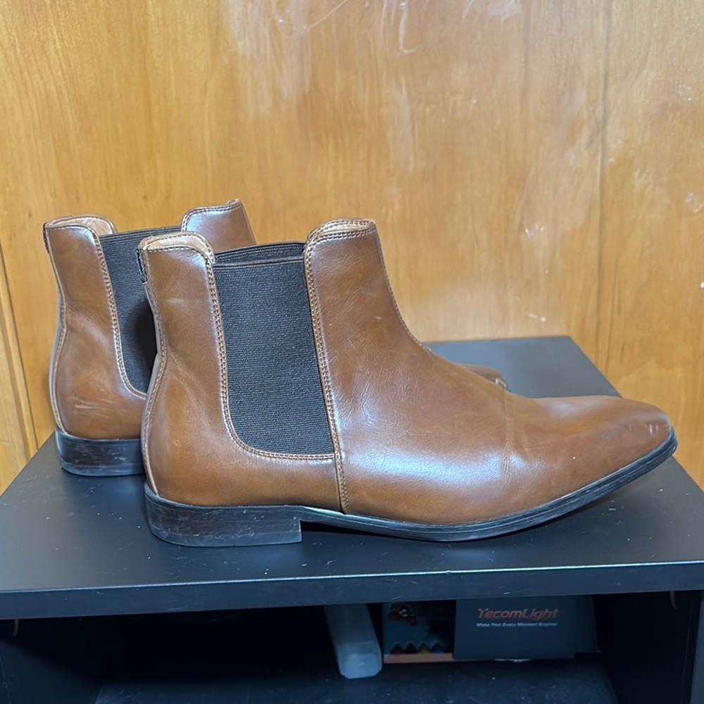 Call it Spring. Brown Leather Chelsea Boots  Men’s Size 7